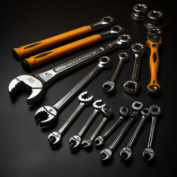 Spanners and wrenches category