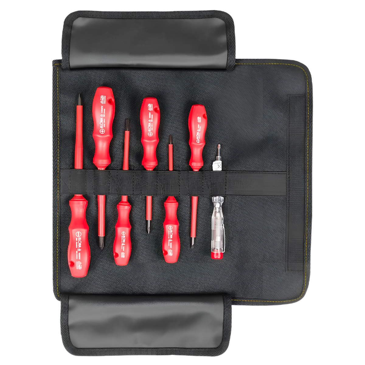 ELORA JUBI 900-S7 VDE Screwdriver Set Roll Up Bag 7Pcs