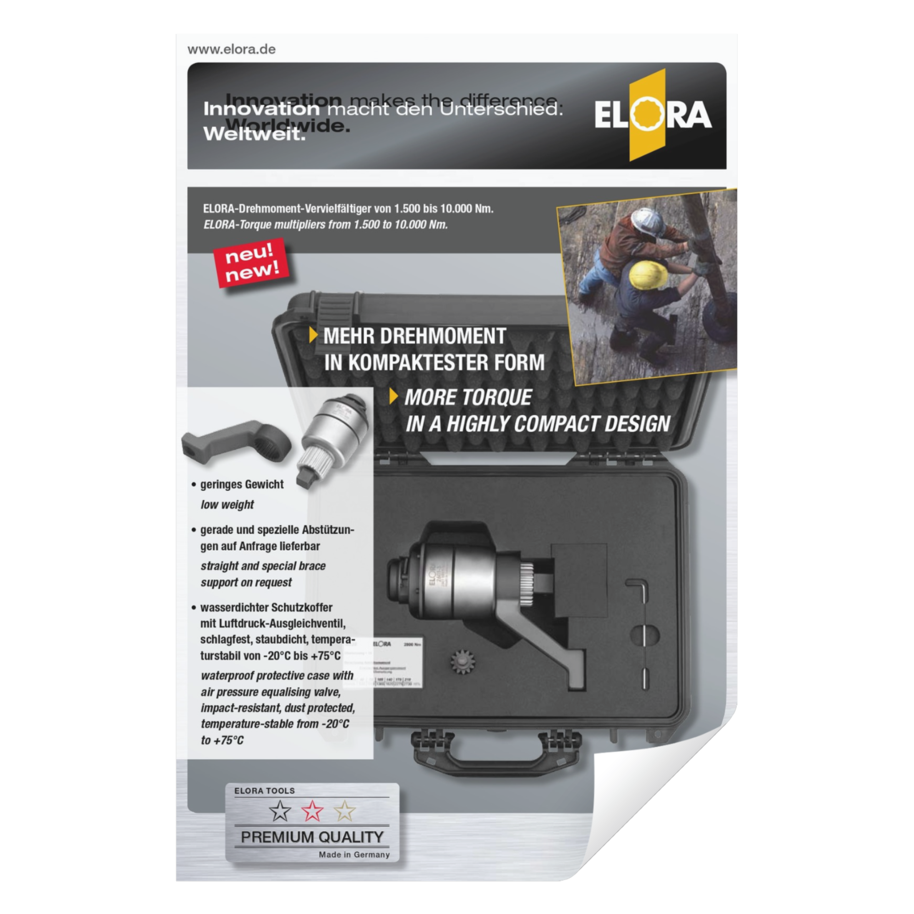 Elora Torque Multiplier 2601 Brochures