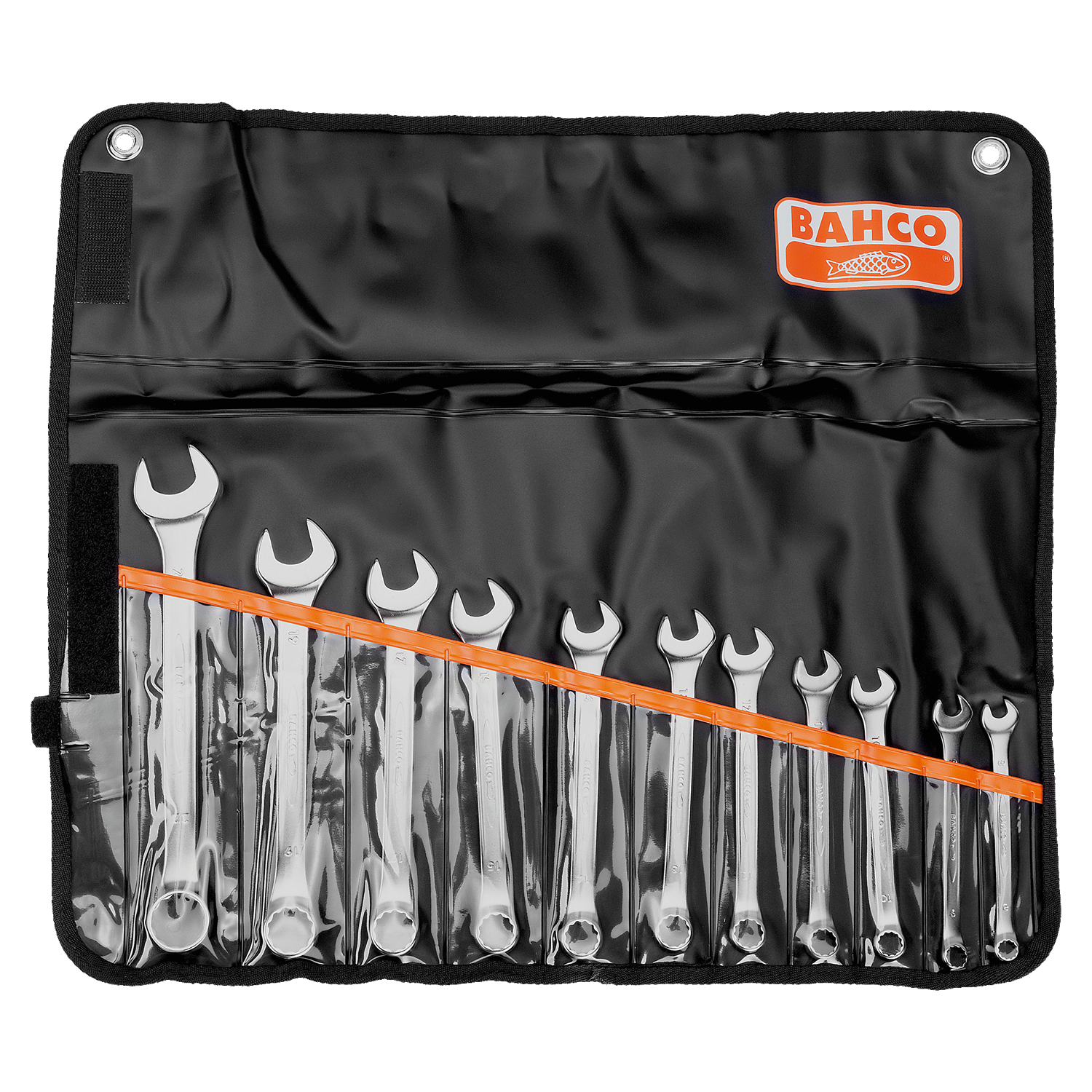 BAHCO 111M/11T Metric Flat Combination Wrench Set - 11 Pcs/Pouch - Premium Flat Combination Wrench Set from BAHCO - Shop now at Yew Aik.