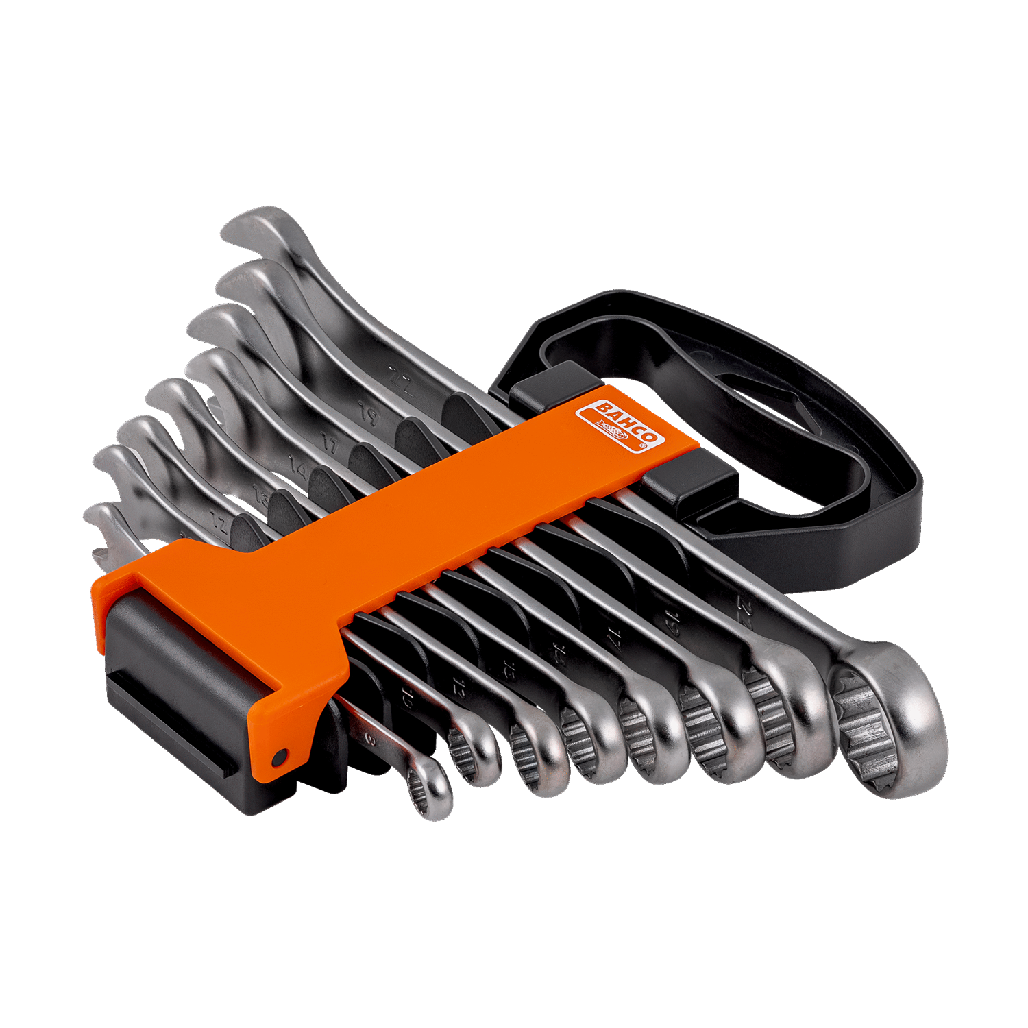 BAHCO 111M/SH8 Metric Flat Combination Wrench Set - 8 Pcs - Premium Flat Combination Wrench Set from BAHCO - Shop now at Yew Aik.