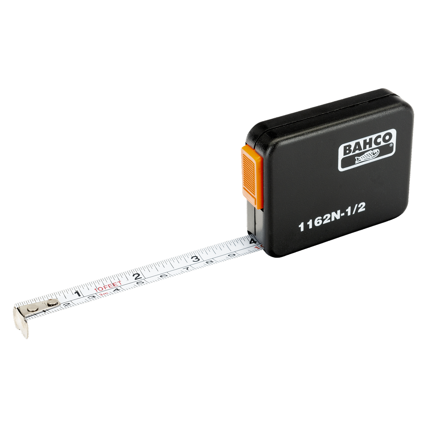 BAHCO 1162N Short Measuring Tape with Steel Blade (BAHCO Tools) - Premium Measuring Tape from BAHCO - Shop now at Yew Aik.