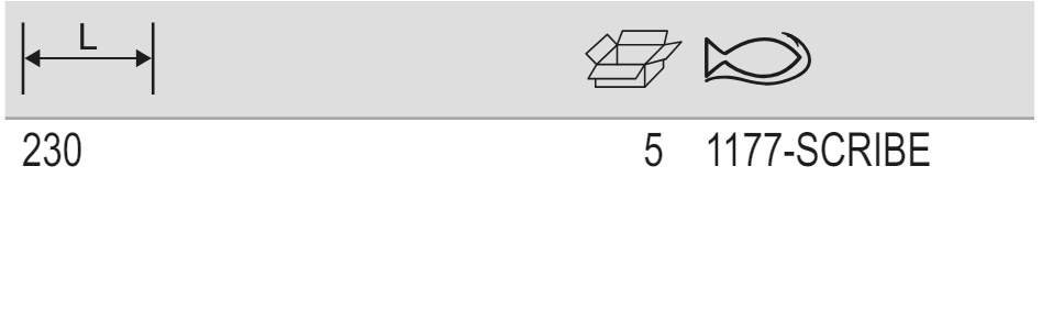 BAHCO 1177-SCRIBE High Performance Alloy Steel Offset Scriber - Premium Offset Scriber from BAHCO - Shop now at Yew Aik.