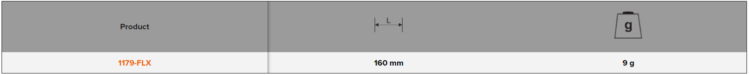 BAHCO 1179-FLX Metric and Imperial Flexible Stainless Steel Ruler - Premium Ruler from BAHCO - Shop now at Yew Aik.