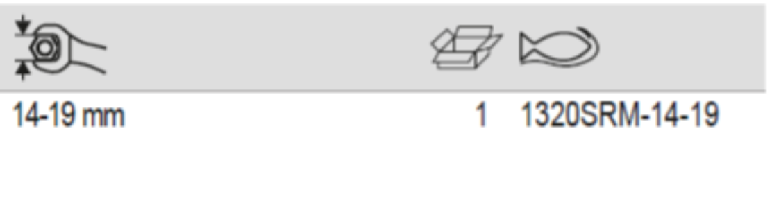 BAHCO 1320SRM S Type Ratcheting Ring Wrench with Chrome Finish - Premium Ring Wrench from BAHCO - Shop now at Yew Aik.