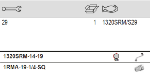 BAHCO 1320SRM/S29 S Type Ratcheting Ring Wrench and Adaptor Set - Premium Adaptor Set from BAHCO - Shop now at Yew Aik.