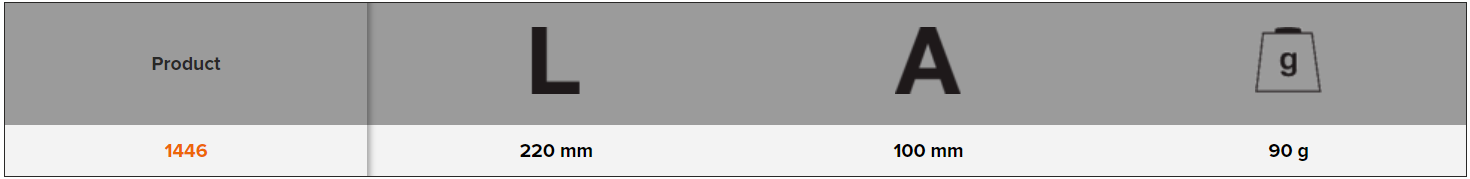 BAHCO 1446 Multipurpose Tradesman Knife, 15 pcs Counter Display - Premium Multipurpose Tradesman Knife from BAHCO - Shop now at Yew Aik.