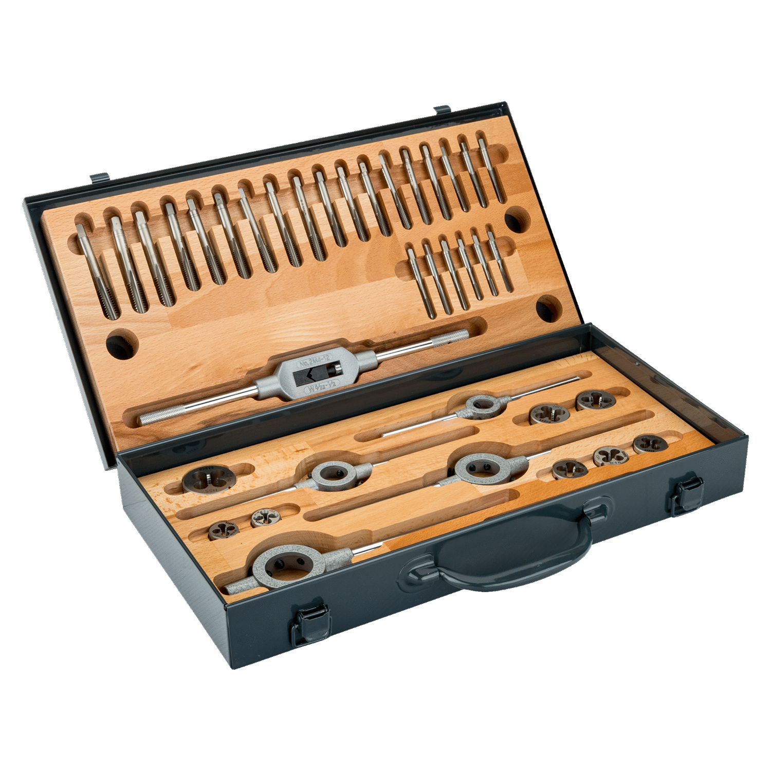BAHCO 1460M/1 Thread Tools Cutting Toolset - 37 Pcs (BAHCO Tools) - Premium Thread Tools from BAHCO - Shop now at Yew Aik.