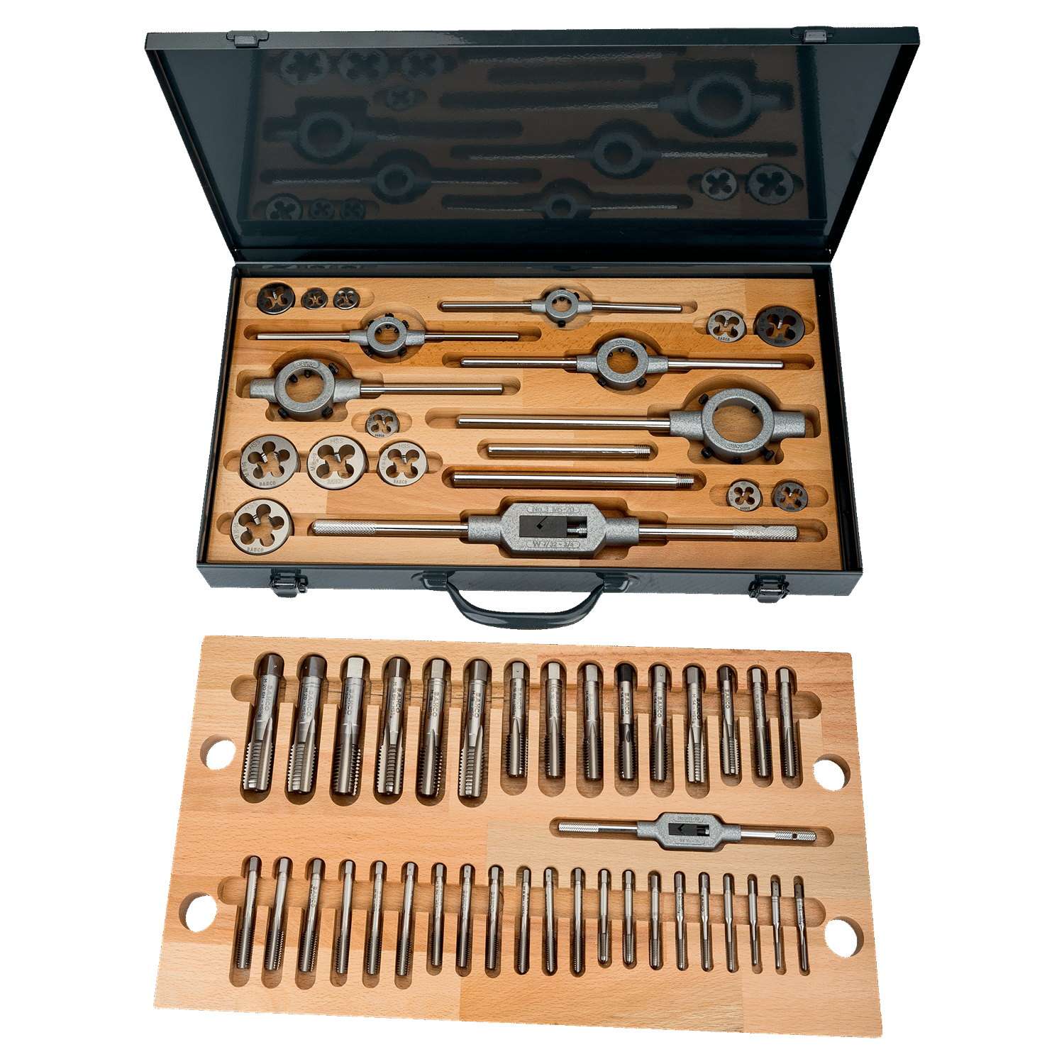 BAHCO 1460M/2 Thread Tools Cutting Toolset - 55 Pcs (BAHCO Tools) - Premium Thread Tools from BAHCO - Shop now at Yew Aik.