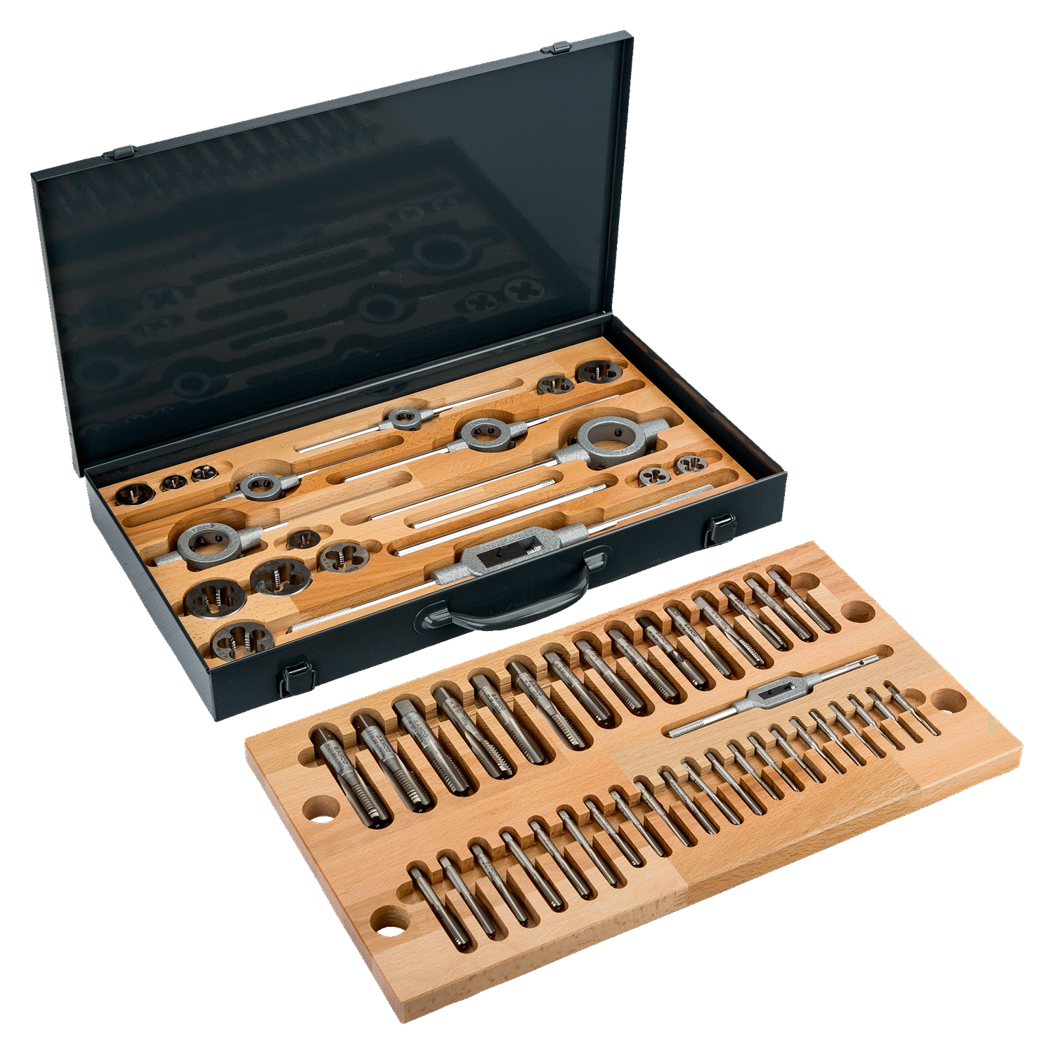 BAHCO 1460M/2 Thread Tools Cutting Toolset - 55 Pcs (BAHCO Tools) - Premium Thread Tools from BAHCO - Shop now at Yew Aik.