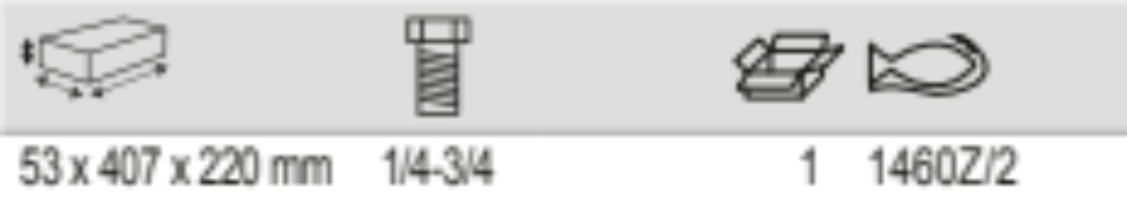 BAHCO 1460Z/2 Thread Tools Cutting Toolset - 54 Pcs (BAHCO Tools) - Premium Thread Tools from BAHCO - Shop now at Yew Aik.