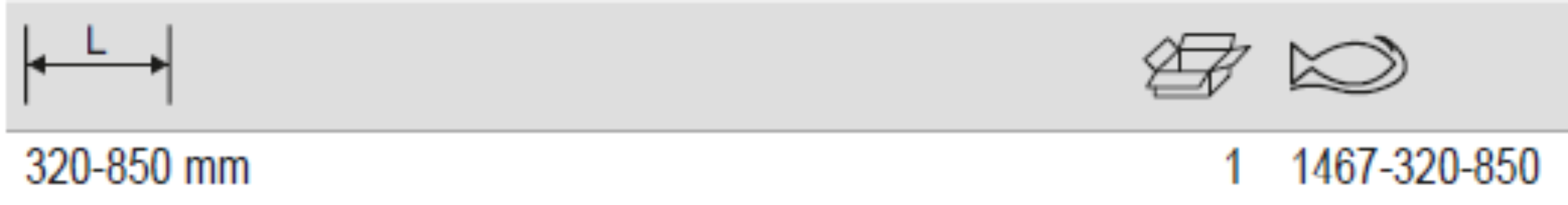 BAHCO 1467-320-850 Extensible Riveting Tools for Cu/Al - Premium Riveting Tools from BAHCO - Shop now at Yew Aik.