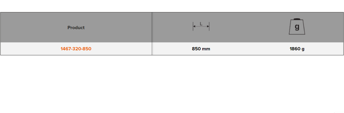 BAHCO 1467-320-850 Extensible Riveting Tools for Cu/Al - Premium Riveting Tools from BAHCO - Shop now at Yew Aik.