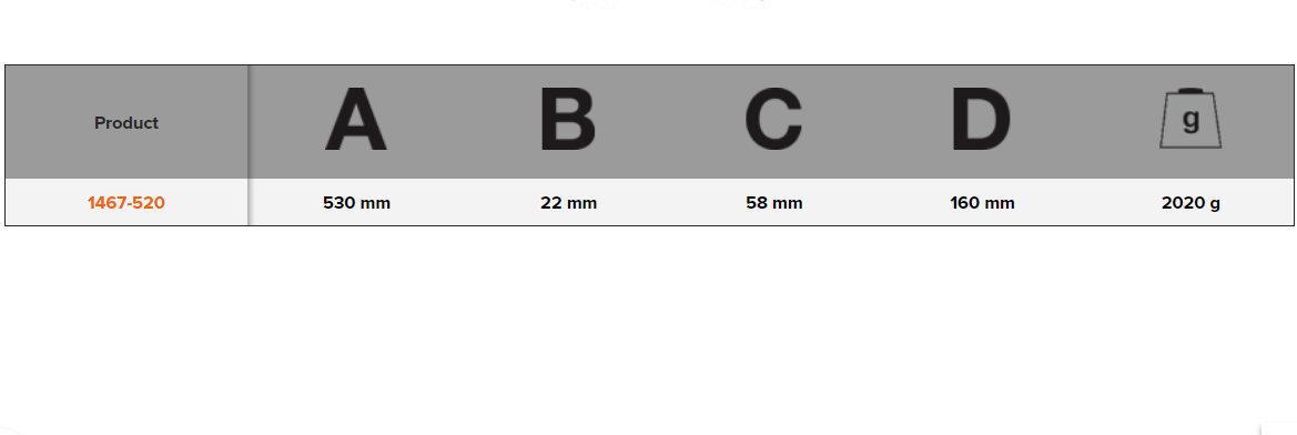 BAHCO 1467-520 Long Arm Riveting Tools with Transparent Tube - Premium Riveting Tools from BAHCO - Shop now at Yew Aik.