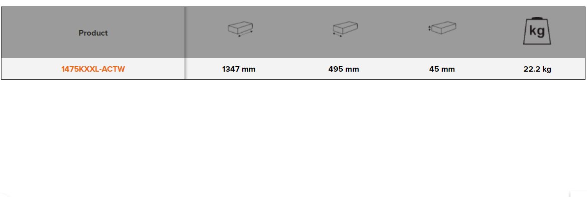 BAHCO 1475KXXL-ACTW Chestnut Wood Tops for 1475KXXL Tool Trolley - Premium Tool Trolley from BAHCO - Shop now at Yew Aik.