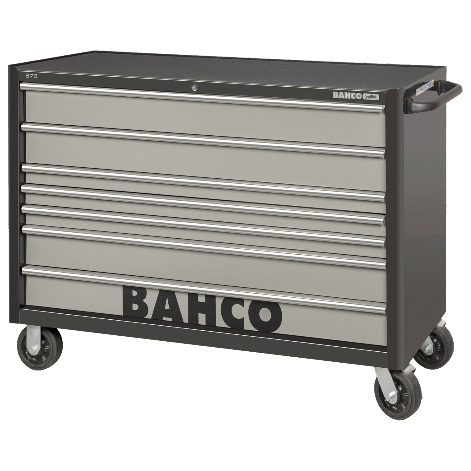 BAHCO 1476KXXL7BK 53" Tool Trolleys with 7 Drawers (BAHCO Tools) - Premium Tool Trolley from BAHCO - Shop now at Yew Aik.