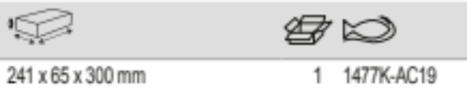 BAHCO 1477K-AC19 Document Holders for Storage HUB Tool Trolleys - Premium Tool Trolley from BAHCO - Shop now at Yew Aik.