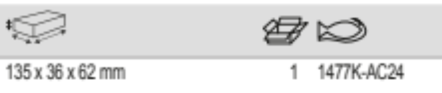 BAHCO 1477K-AC24 Pin Code Locking Systems Tool Trolley - Premium Tool Trolley from BAHCO - Shop now at Yew Aik.