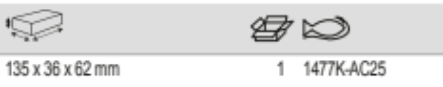 BAHCO 1477K-AC25 Mifare Locking Systems Storage HUB Tool Trolleys - Premium Tool Trolley from BAHCO - Shop now at Yew Aik.