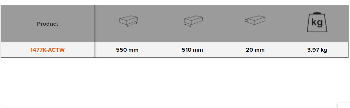 BAHCO 1477K-ACTW Wooden Top Middle Parts Tool Trolley - Premium Tool Trolley from BAHCO - Shop now at Yew Aik.