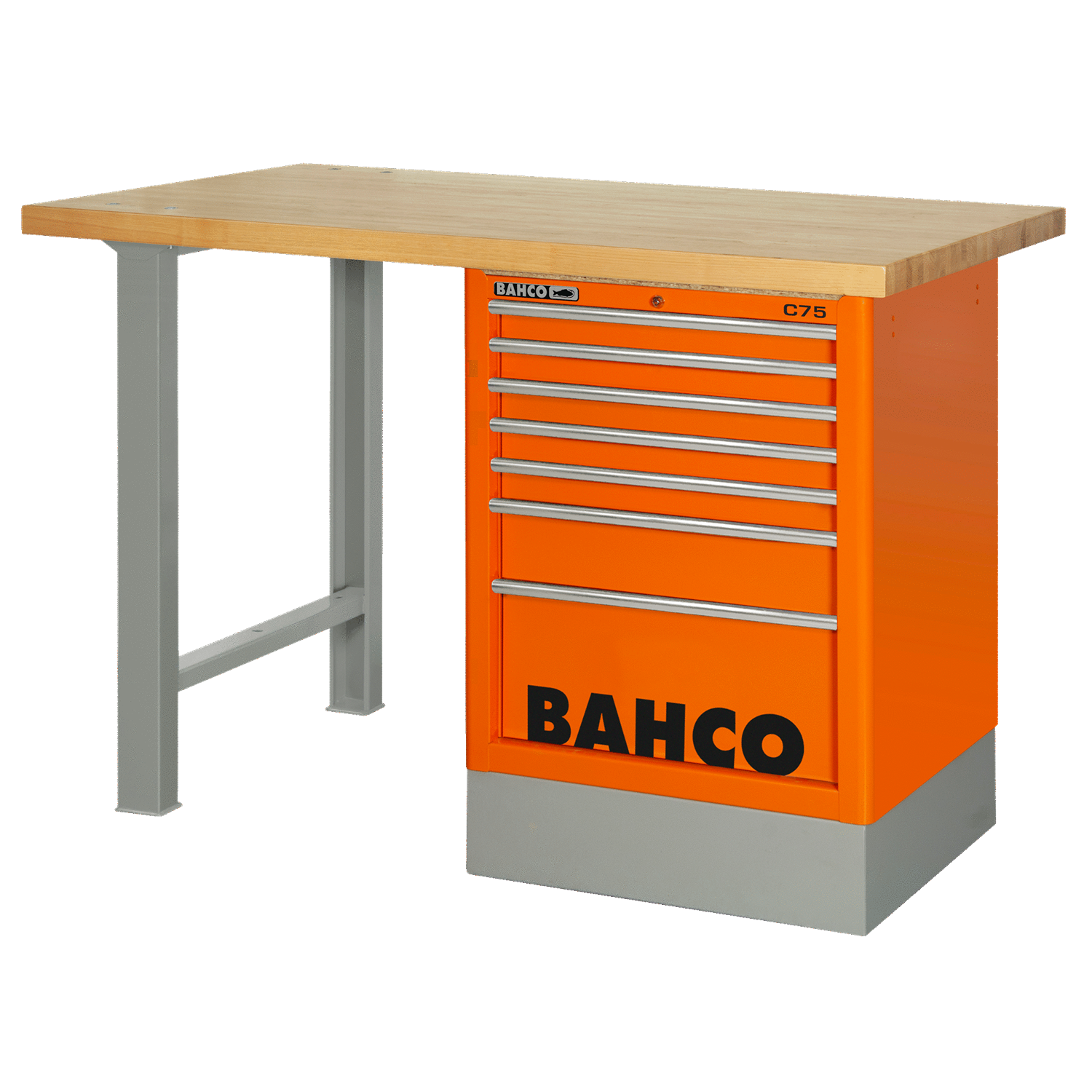 BAHCO 1495KCWB18TW Heavy Duty Wooden Top Workbenches with Drawer - Premium Workbench from BAHCO - Shop now at Yew Aik.
