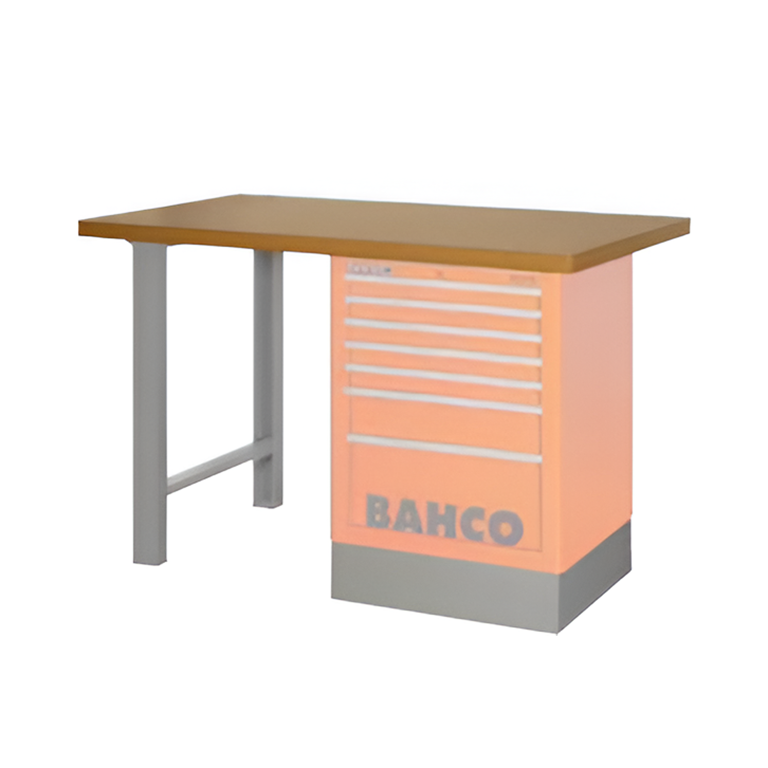 BAHCO 1495KWB-TD Heavy Duty MDF Countertop Kit Series Trolley - Premium Countertop Kit from BAHCO - Shop now at Yew Aik.