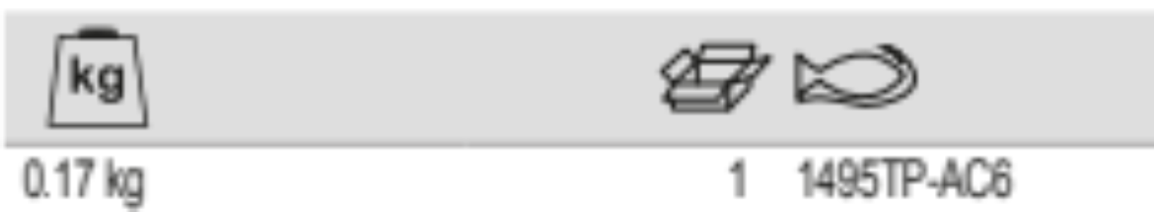 BAHCO 1495TP-AC6 Pliers 5-Slot Hooks for Tool Panels - Premium Hooks for Tool Panels from BAHCO - Shop now at Yew Aik.