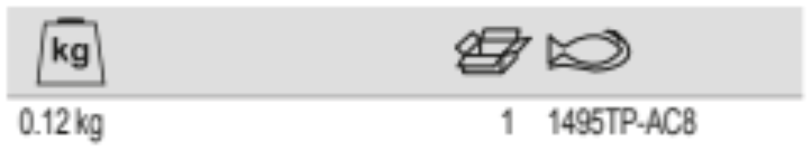 BAHCO 1495TP-AC9 Double Socket Wrench 12 Hooks for Tool Panels - Premium Hooks for Tool Panels from BAHCO - Shop now at Yew Aik.