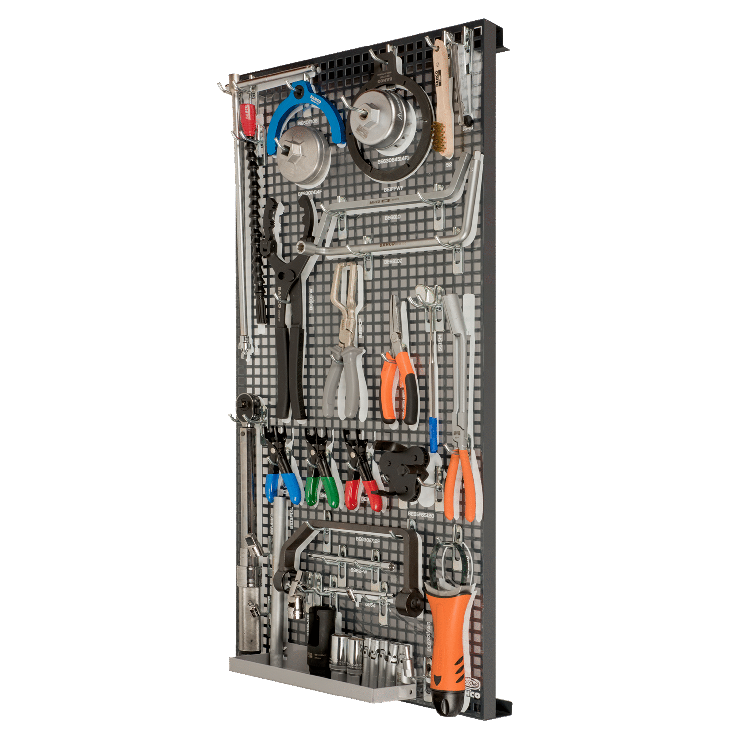 BAHCO 1495TP-AUTO-M3 Tool Panel Auto Repair Tool Kit - 34 pcs - Premium Tool Panel from BAHCO - Shop now at Yew Aik.