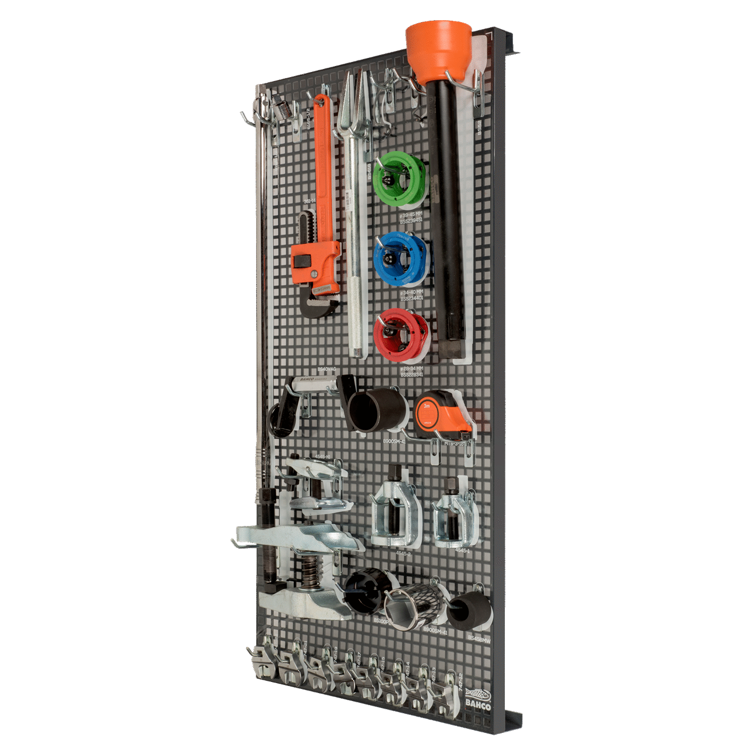 BAHCO 1495TP-AUTO-M4 Tool Panel Auto Repair Tool Kit - 23 pcs - Premium Tool Panel from BAHCO - Shop now at Yew Aik.