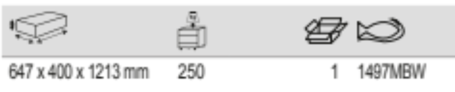 BAHCO 1497MBW Wheeled Cantilever Metallic Tool Box (BAHCO Tools) - Premium Metallic Tool Box from BAHCO - Shop now at Yew Aik.