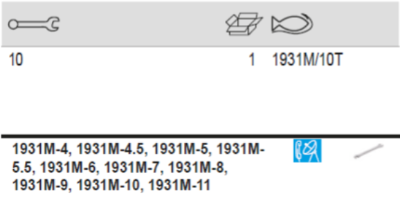 BAHCO 1931M/10T Metric Lilliput Double Open Ended Wrench Set - Premium Double Open Ended Wrench Set from BAHCO - Shop now at Yew Aik.