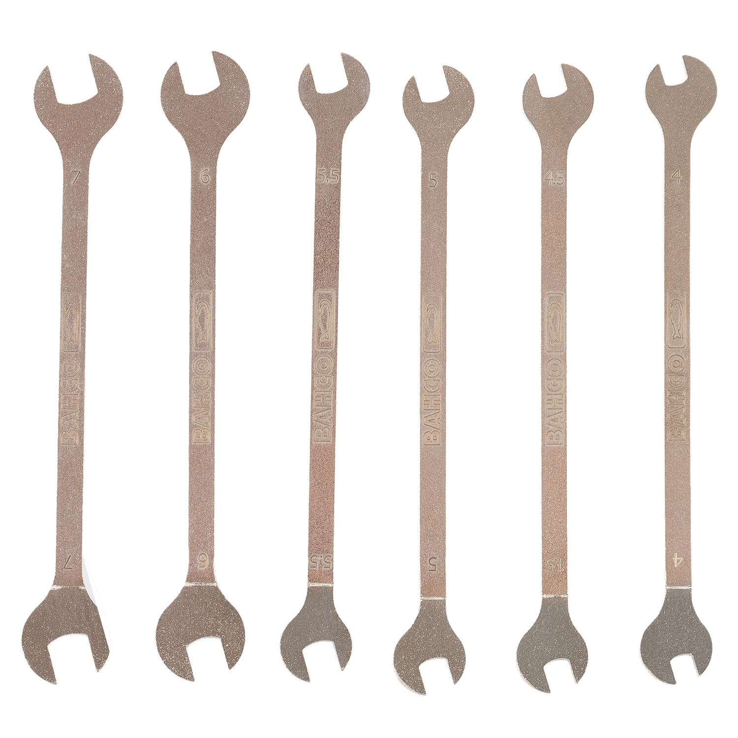 BAHCO 1933M/6T Metric Electronic Double Open Ended Wrench Set - Premium Double Open Ended Wrench Set from BAHCO - Shop now at Yew Aik.