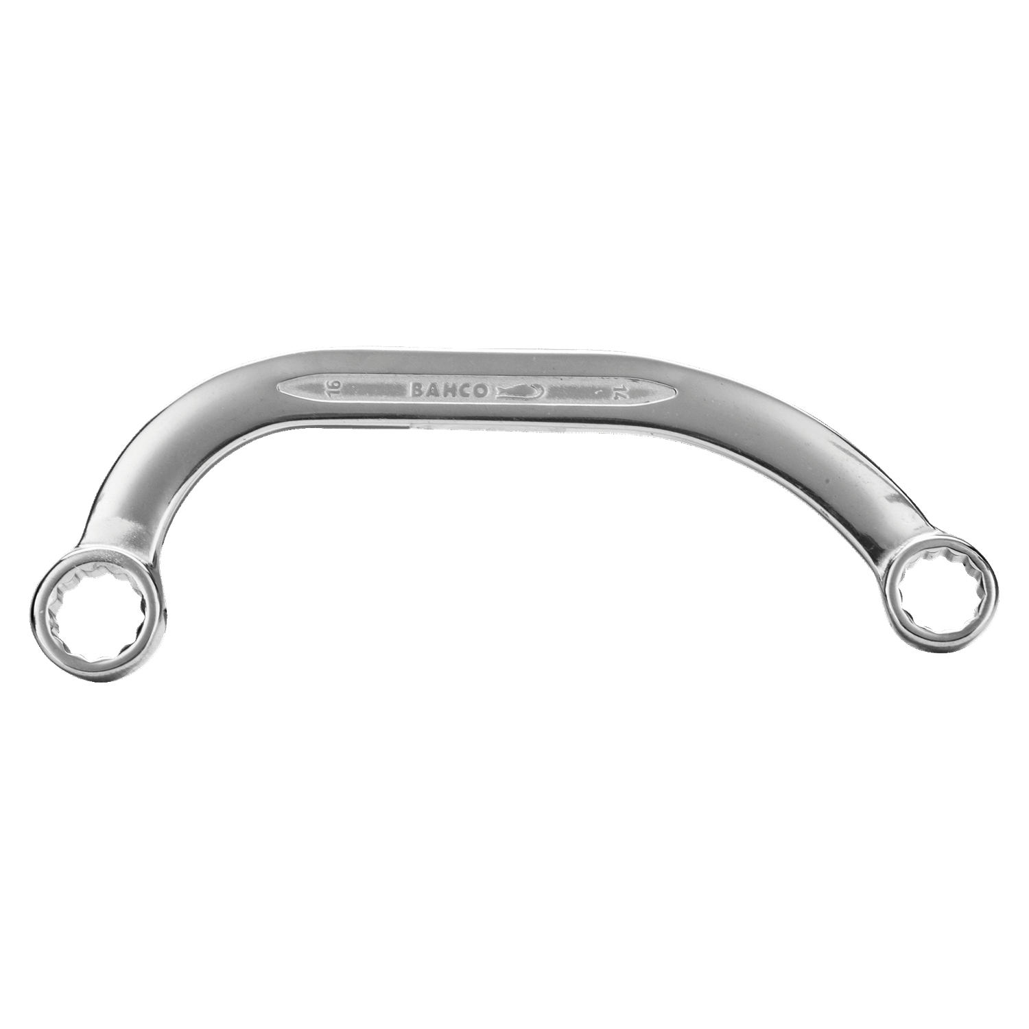 BAHCO 1943M Metric Flat Half Moon Box with Double Ring End Wrench - Premium Ring End Wrench from BAHCO - Shop now at Yew Aik.