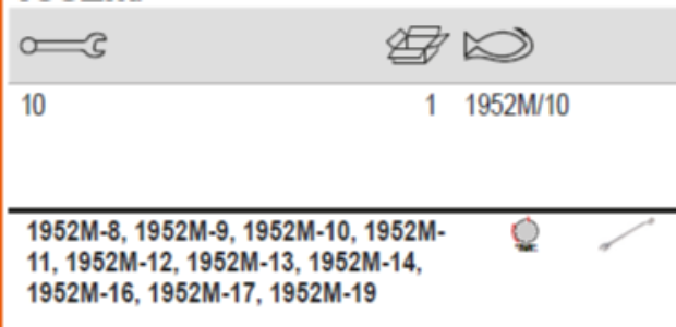 BAHCO 1952M/10 Metric Offset Combination Wrench Set - 10 Pcs/Box - Premium Combination Wrench from BAHCO - Shop now at Yew Aik.