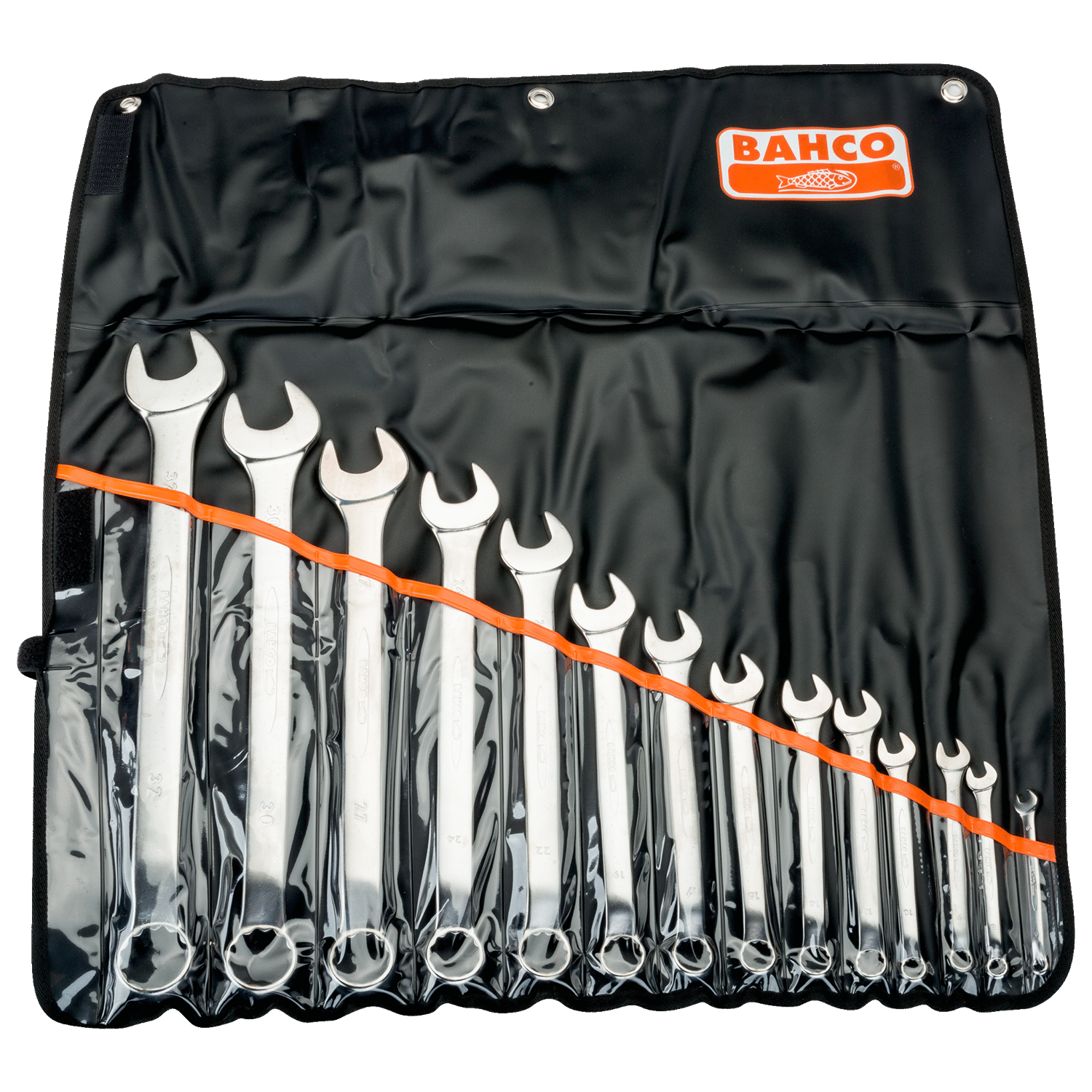 BAHCO 1952M/14T Metric Offset Combination Wrench Set - 14 Pcs - Premium Offset Combination Wrench Set from BAHCO - Shop now at Yew Aik.