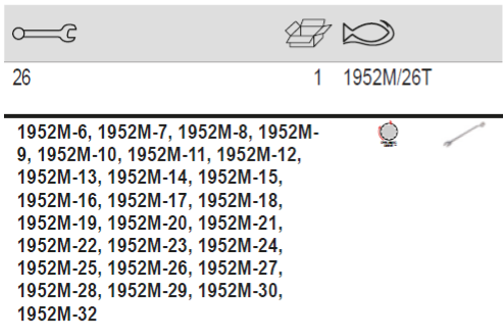BAHCO 1952M/26T Metric Offset Combination Wrench Set - 26 Pcs - Premium Offset Combination Wrench Set from BAHCO - Shop now at Yew Aik.