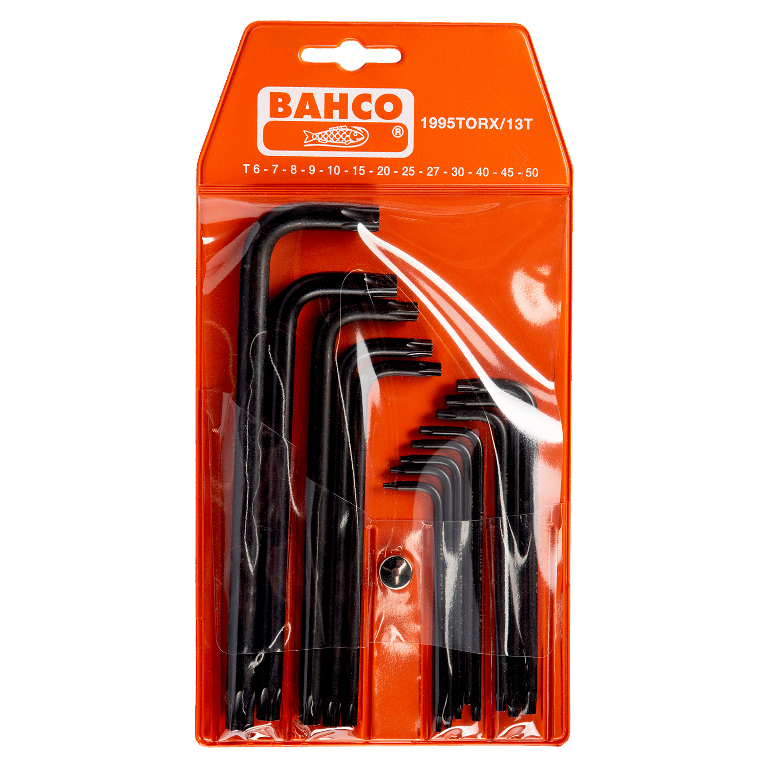 BAHCO 1995TORX/13T Long TORX Hexagon Key Set - 13 Pcs - Premium Hexagon Key Set from BAHCO - Shop now at Yew Aik.