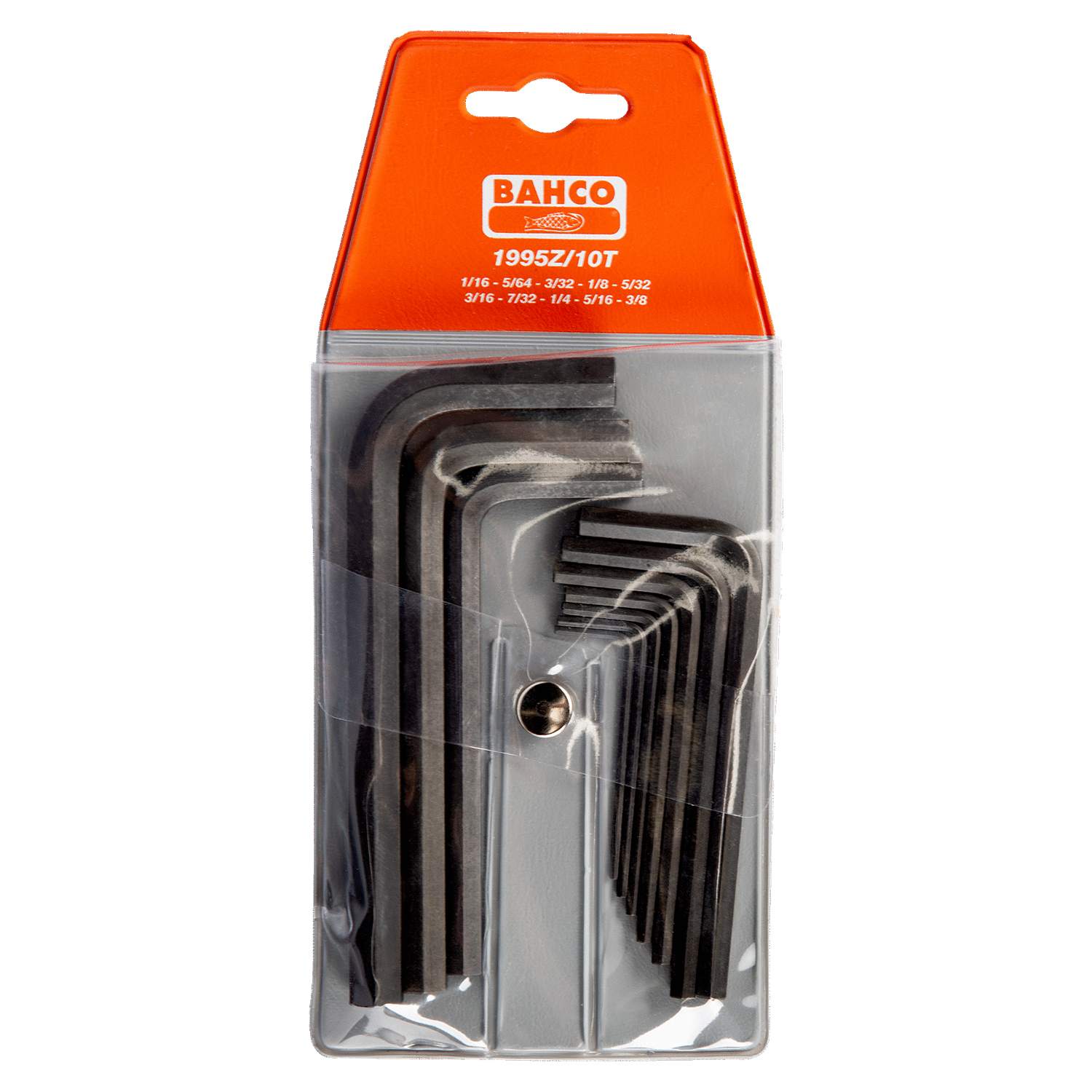 BAHCO 1995Z/ Imperial Hexagon Key Set Phosphate Finish - 10 Pcs - Premium Hexagon Key Set from BAHCO - Shop now at Yew Aik.