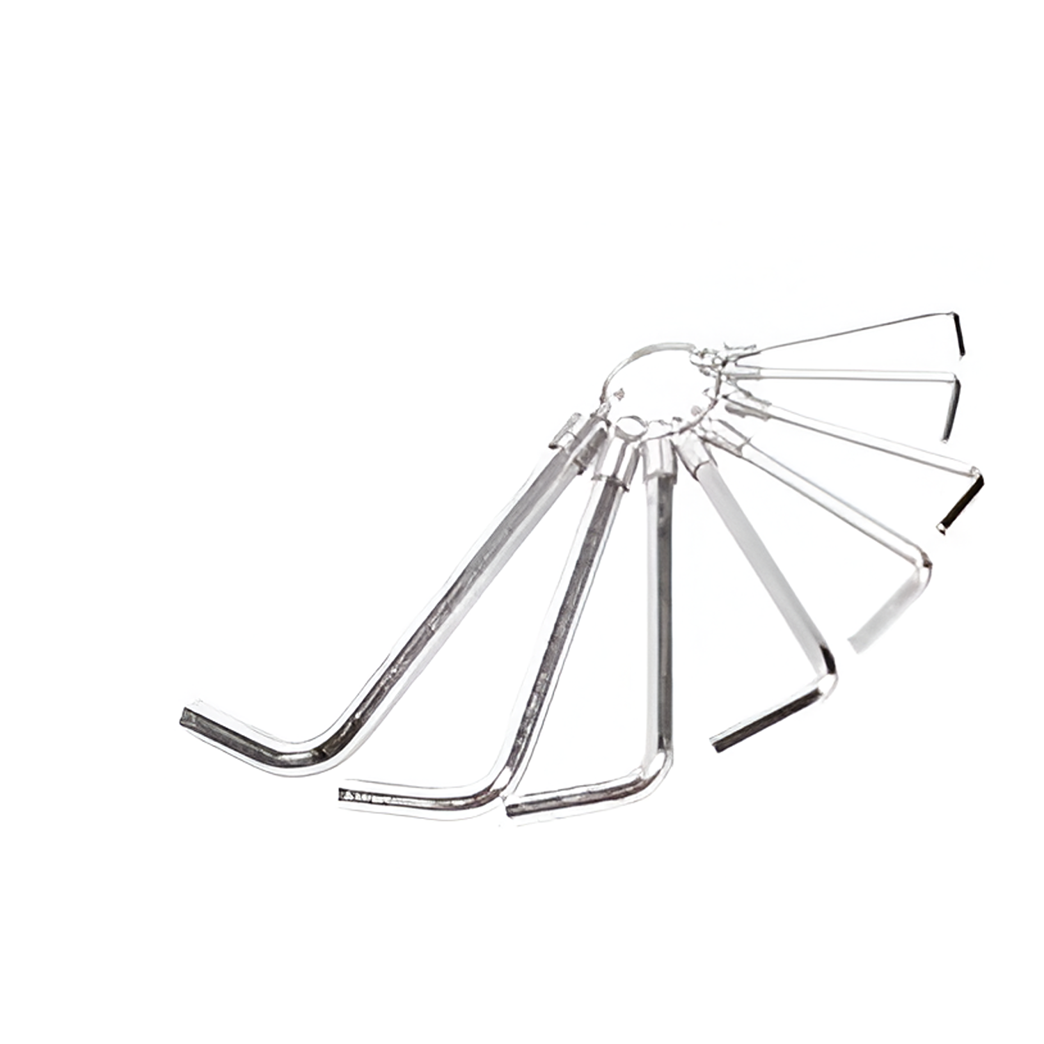 BAHCO 1998M/8R Metric Hex Key Ring Set with Nickel Finish - 8 Pcs - Premium Hex from BAHCO - Shop now at Yew Aik.