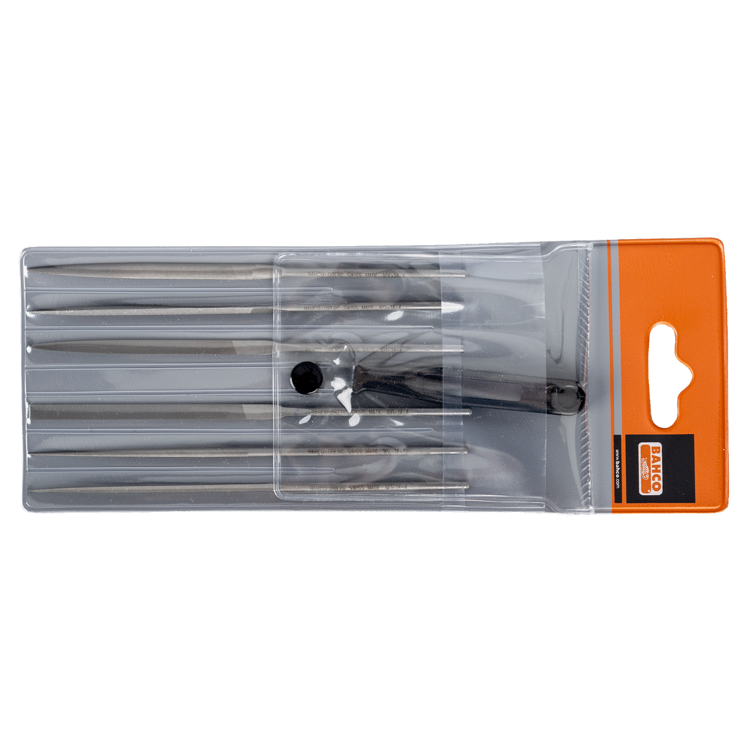 BAHCO 2-470-14-4-0 Needle File Set 140 mm - 6 Pcs (BAHCO Tools) - Premium Needle File Set from BAHCO - Shop now at Yew Aik.