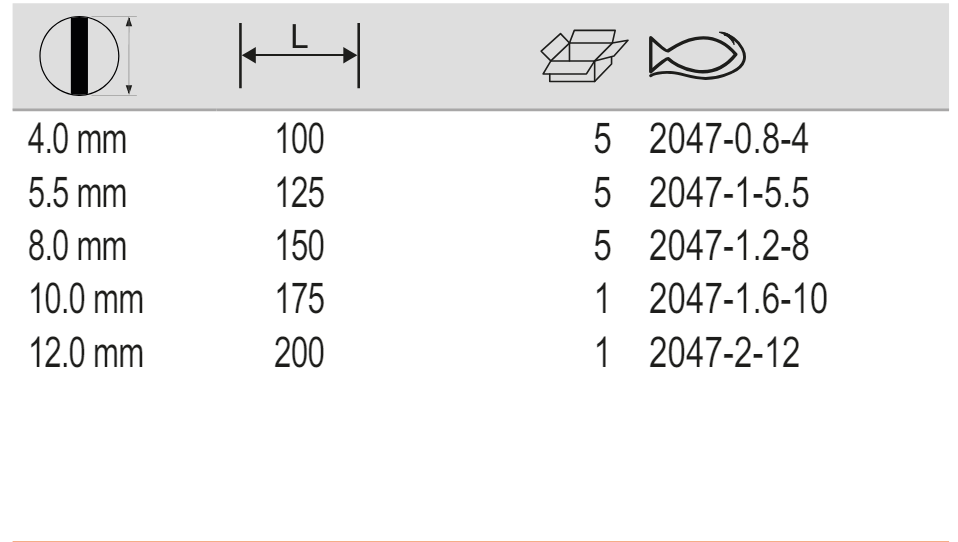 BAHCO 2047 Double Offset Slotted L-Keys (BAHCO Tools) - Premium Double Offset Slotted L-Keys from BAHCO - Shop now at Yew Aik.