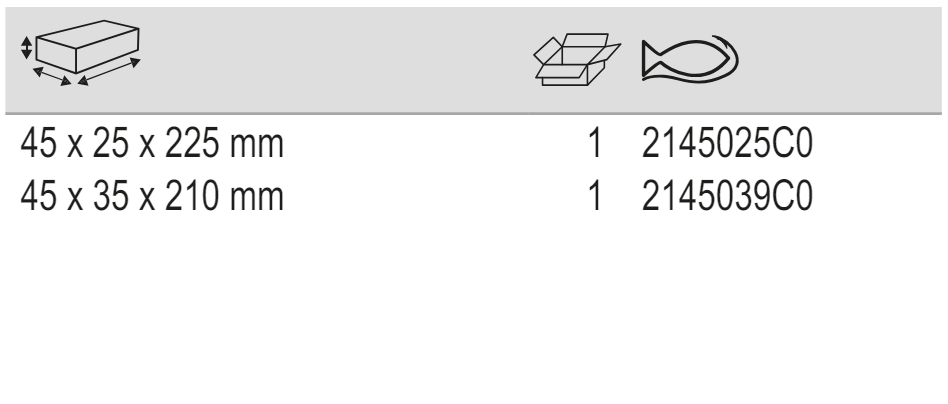 BAHCO 2145xxxC Curved Plasterer’s Rails (BAHCO Tools) - Premium Plasterer’s Rails from BAHCO - Shop now at Yew Aik.