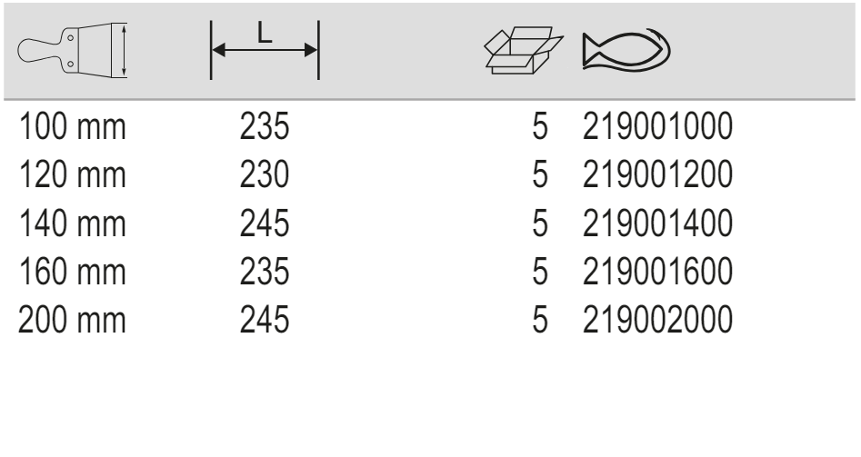 BAHCO 2190 Filling Scrapers with Carbon Steel Blade and Wooden - Premium Scrapers from BAHCO - Shop now at Yew Aik.