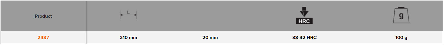 BAHCO 2487 Carbon Scraper with Plastic Handle (BAHCO Tools) - Premium Scraper from BAHCO - Shop now at Yew Aik.