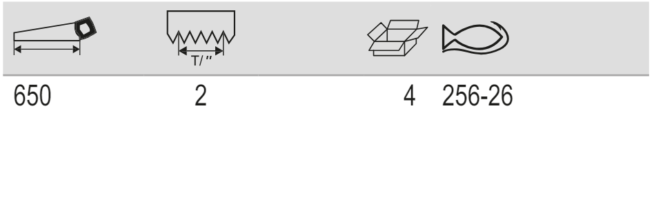 BAHCO 256-26 ProfCut Handsaw for Lightweight Concrete/Leca - 2" - Premium Handsaw from BAHCO - Shop now at Yew Aik.
