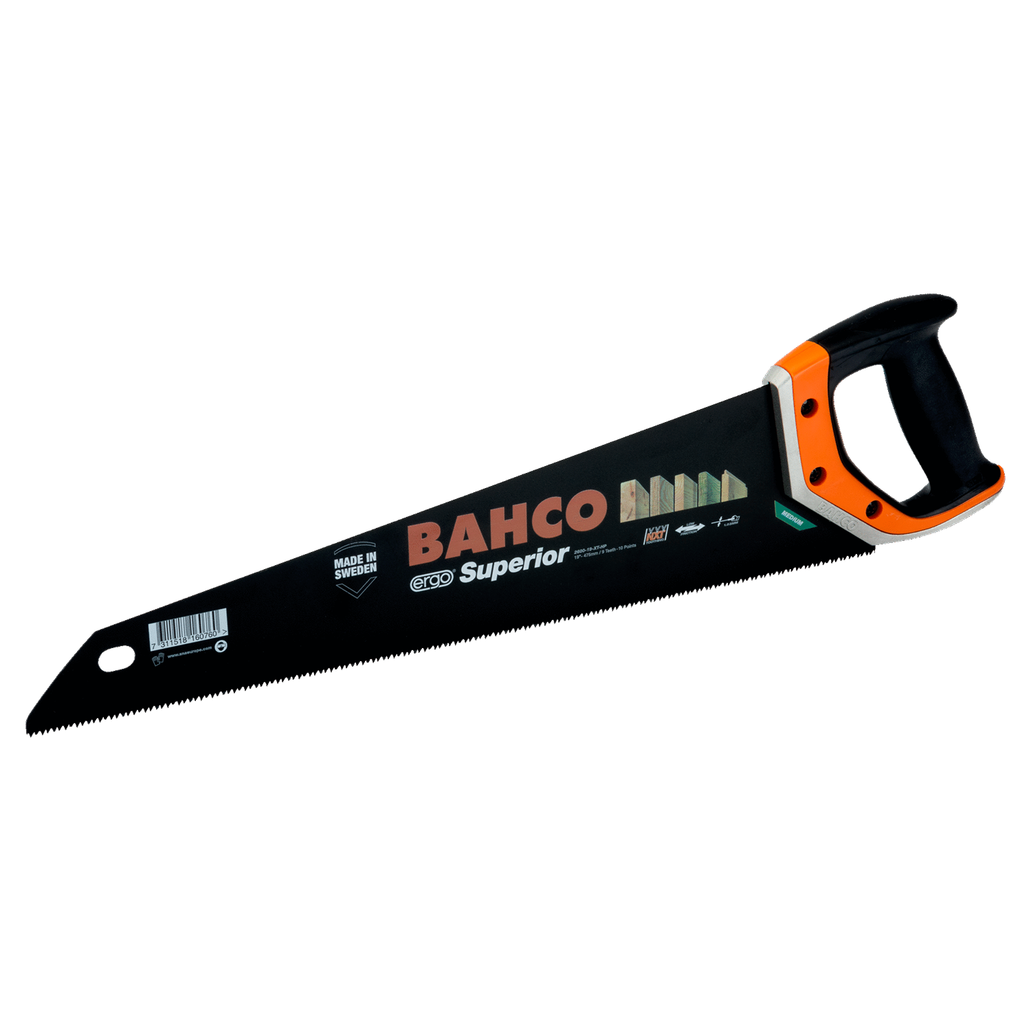 BAHCO 2600 Handsaw for Plaster/Boards of Wood Based Materials - Premium Handsaw from BAHCO - Shop now at Yew Aik.