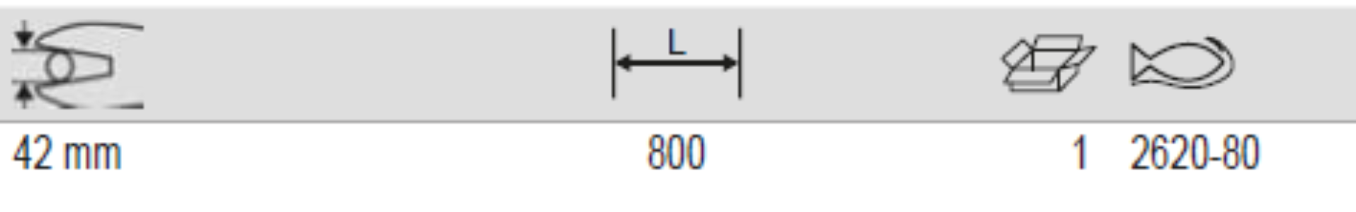 BAHCO 2620-80 Cable Cutters with Epoxy Painted Cutting Plier - Premium Cutting Plier from BAHCO - Shop now at Yew Aik.