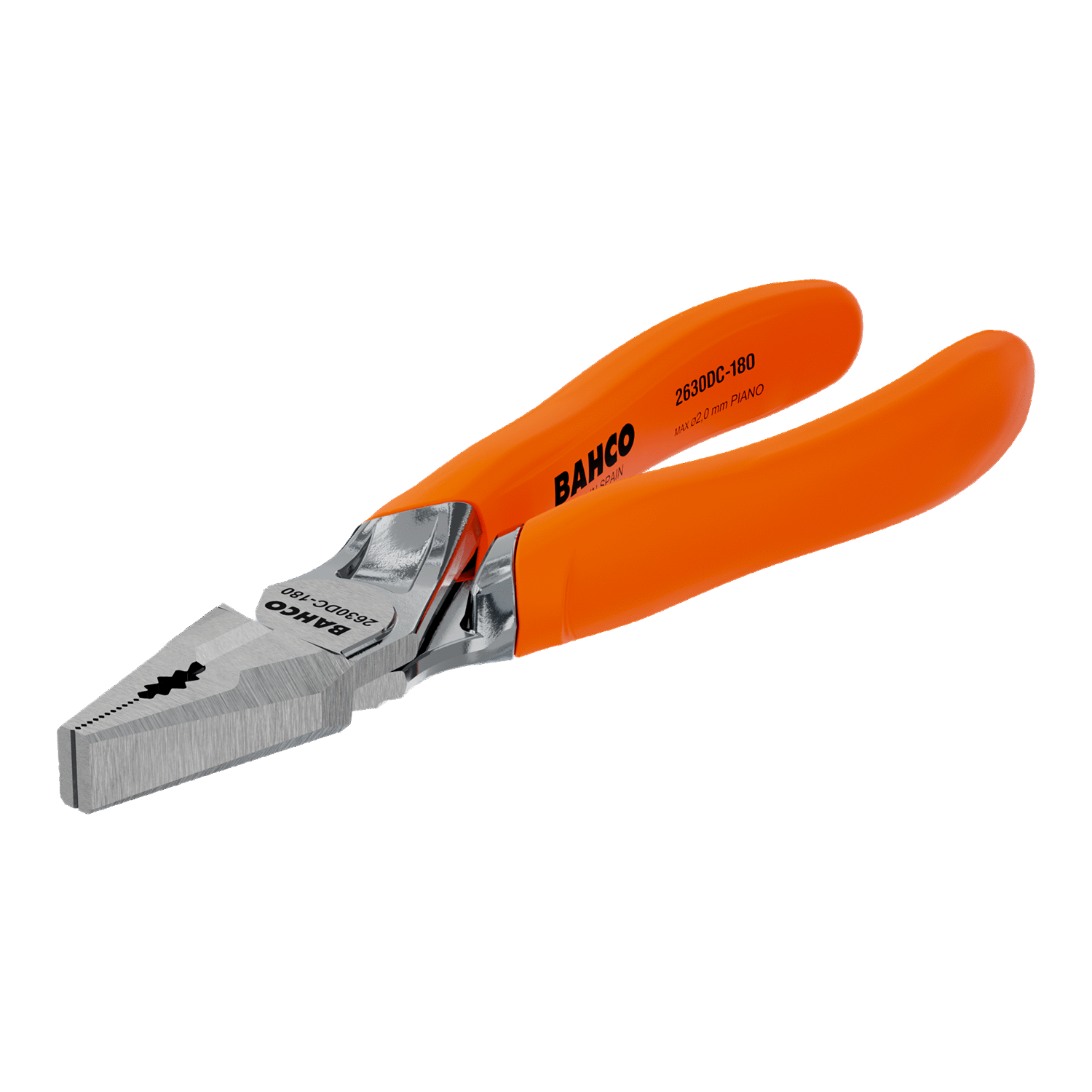 BAHCO 2630DC Reinforced Combination Plier with Monomaterial - Premium Combination Plier from BAHCO - Shop now at Yew Aik.