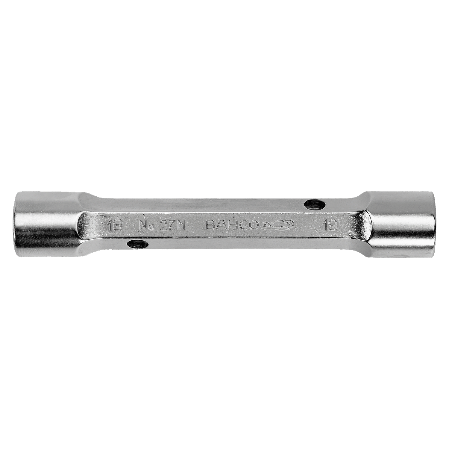 BAHCO 27M Metric Double Head Socket Wrench with Chrome Finish - Premium Socket Wrench from BAHCO - Shop now at Yew Aik.